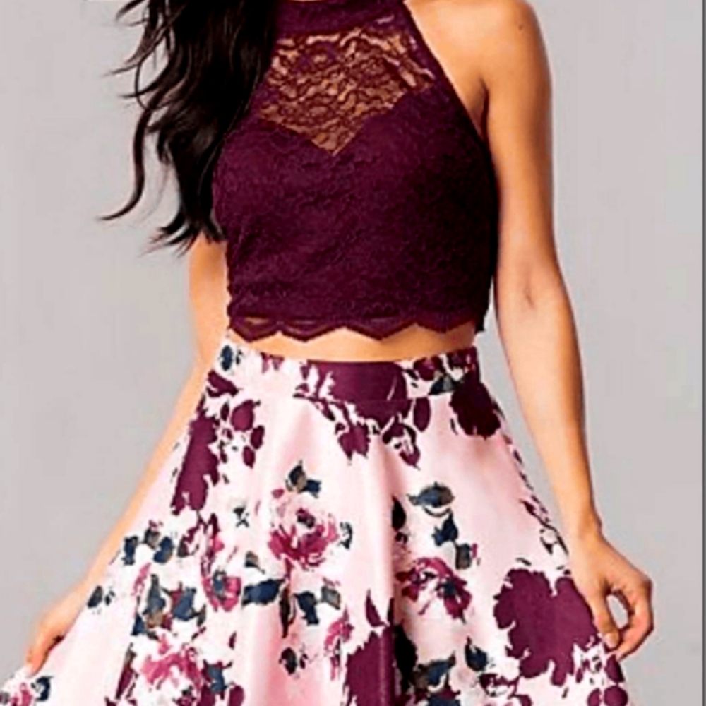 City Triangles two piece set *picture of model the dress differs slightly*